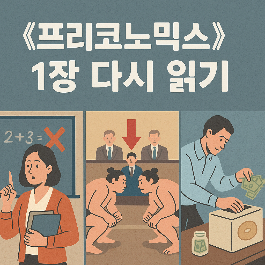 프리코노믹스 제 1 장 다시읽기