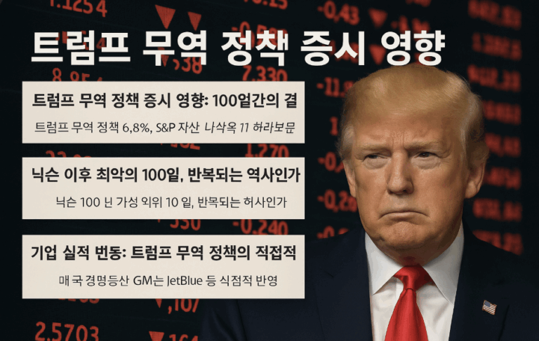 트럼프 무역정책 증시영향_닉슨 이후 최악