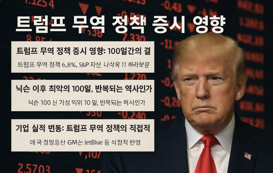 트럼프 무역정책 증시영향_닉슨 이후 최악